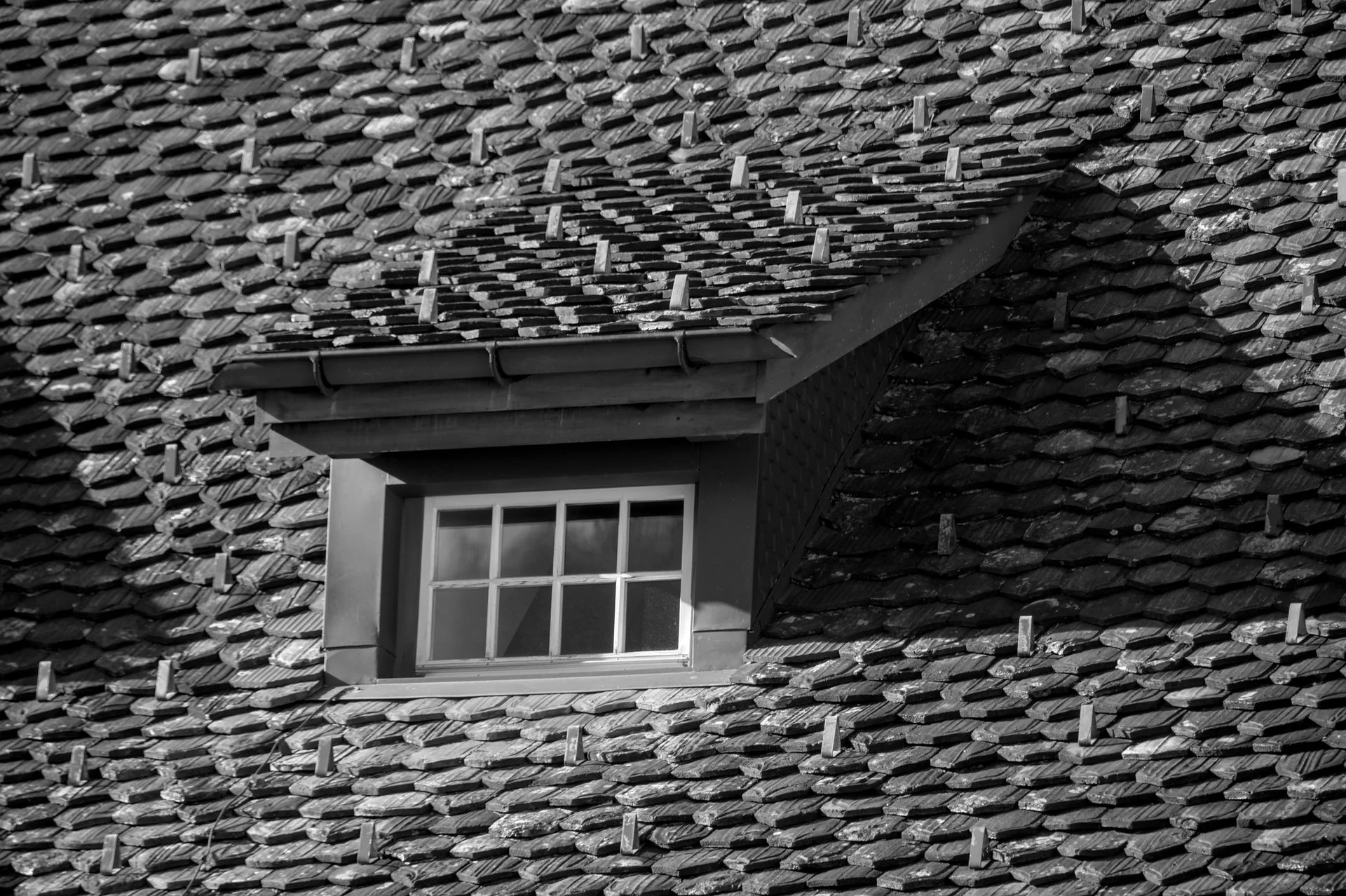 Roofing crew installing shingles on a Kyle, Texas home